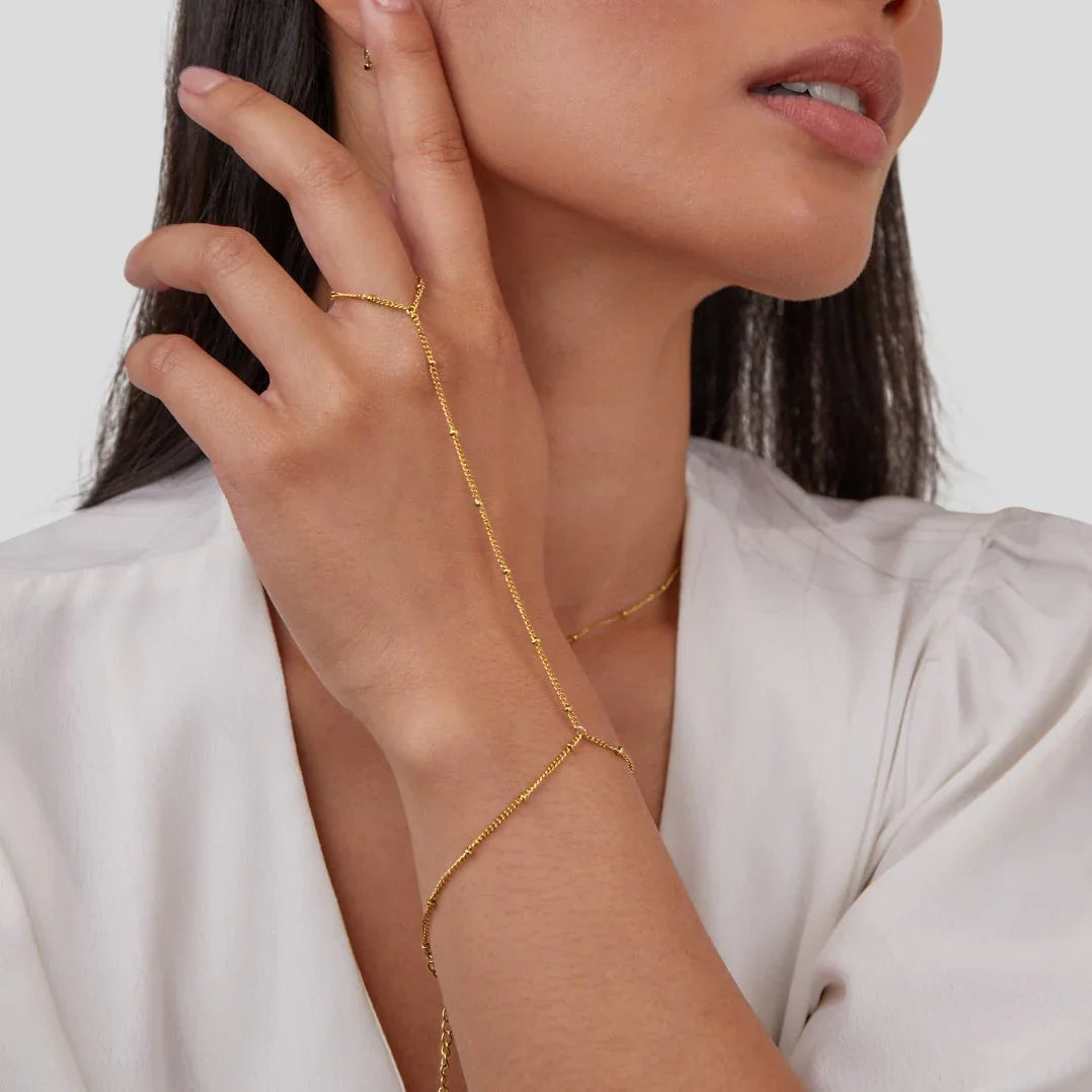 Bérénice | Bracelet Chaîne Main Chic