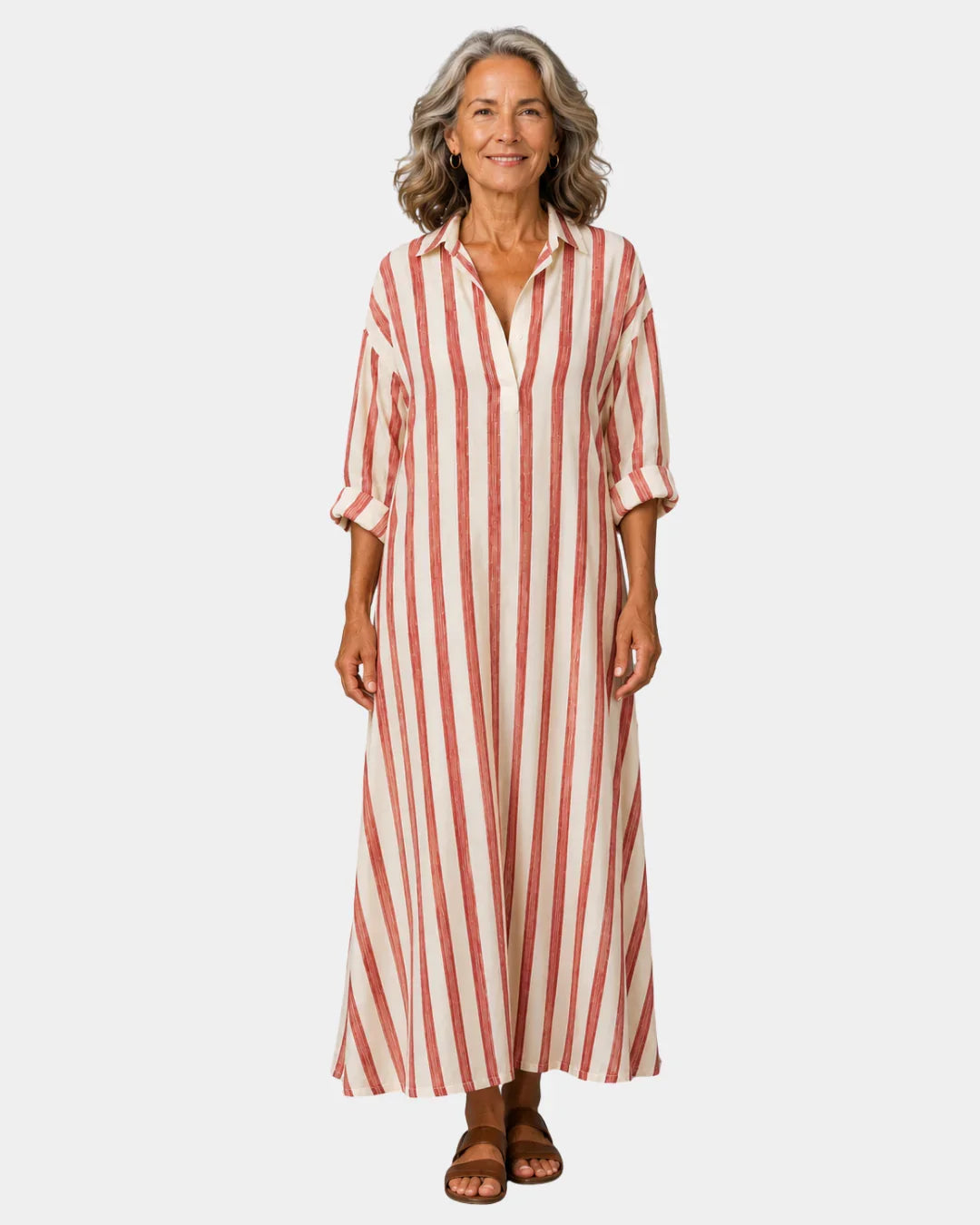 Nantilde | Robe rayée