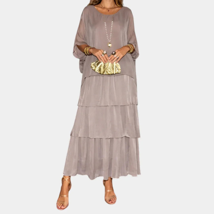 Agnès | Élégant Robe Maxi Fluide