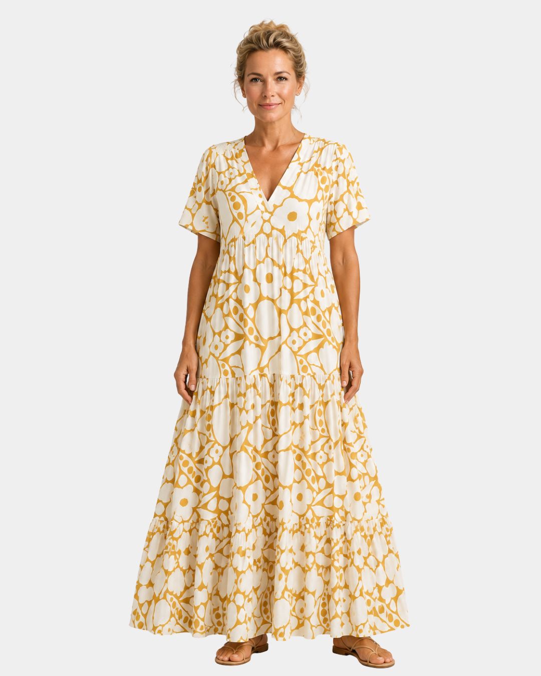 Achilde | Floral maxi dress