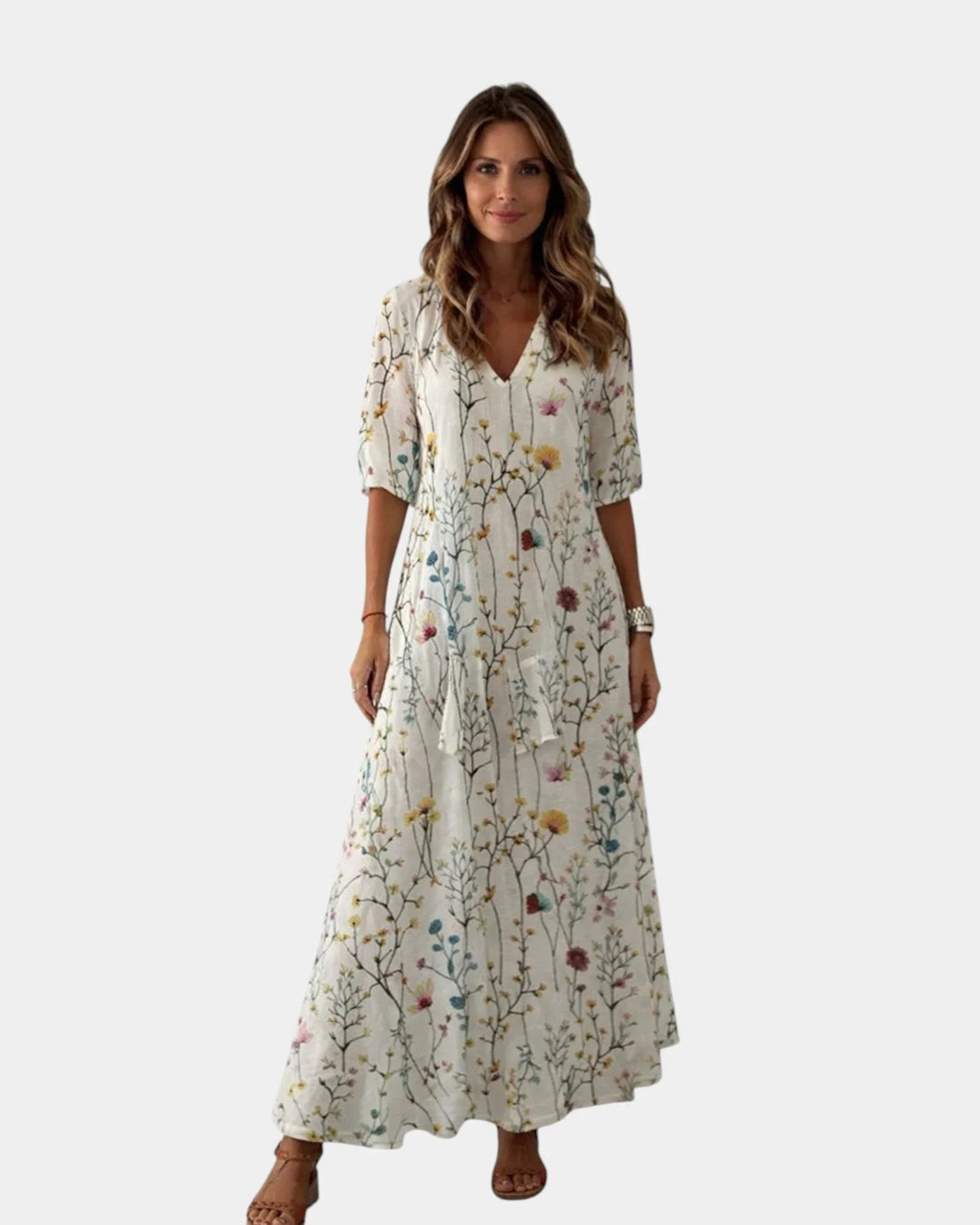 Nina | Robe maxi élégante