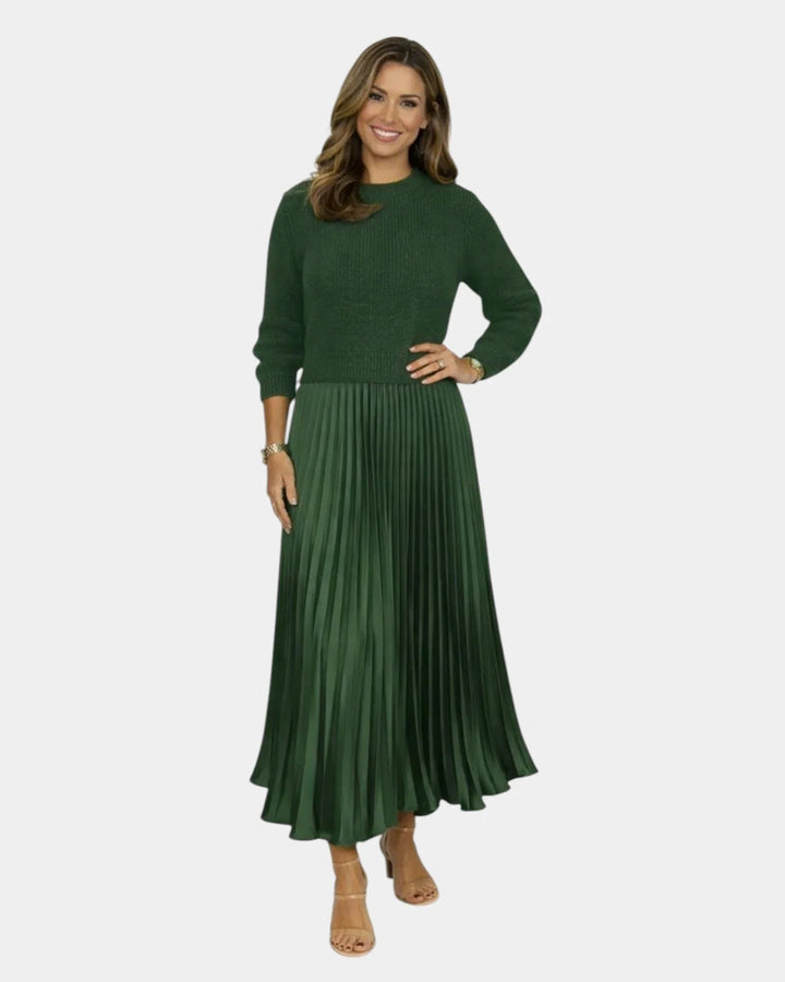 Béatris | Robe effet blouse