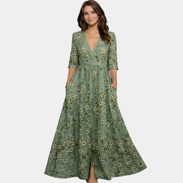 Amélie | Robe Maxi Élégante