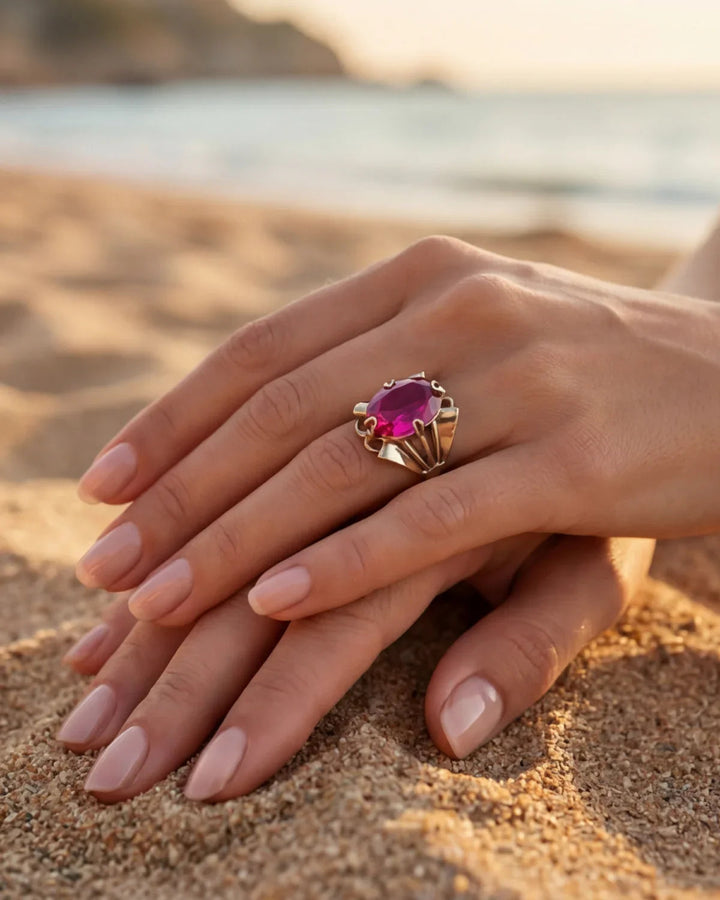 Livia | Bague saphir