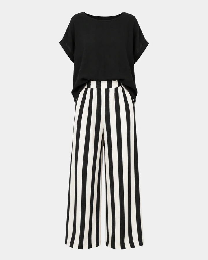 Blithilde | Ensemble t-shirt et pantalon d'été