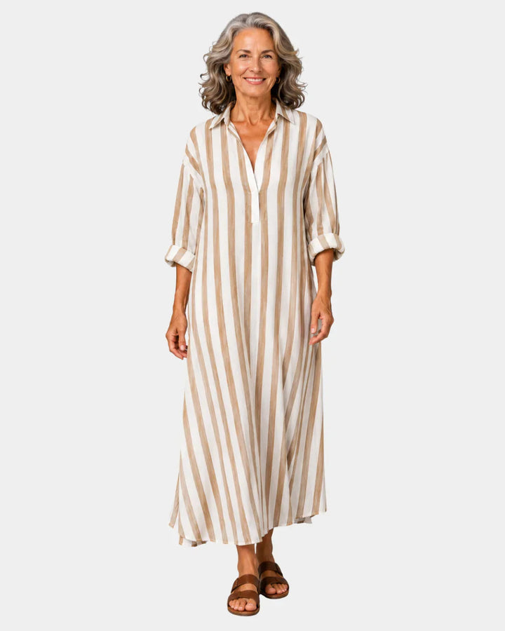 Nantilde | Robe rayée