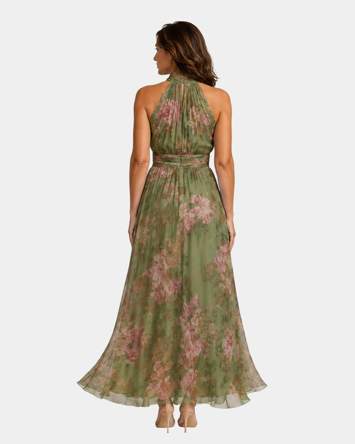 Maïa | Robe longue fleurie élégante