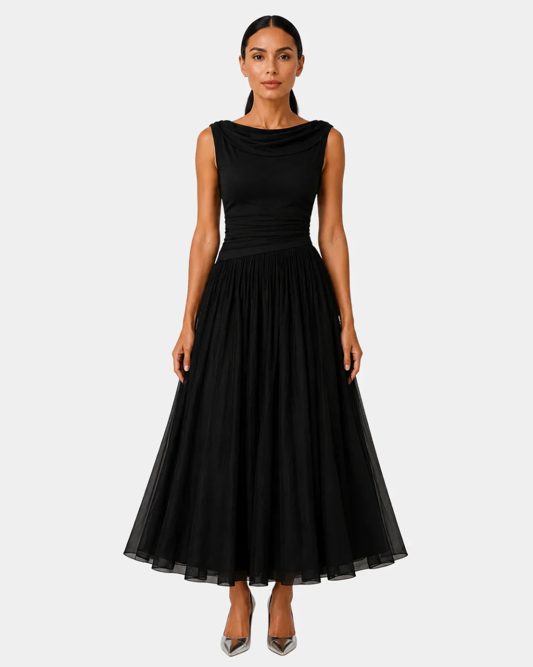 Odelinde | Robe midi élégante