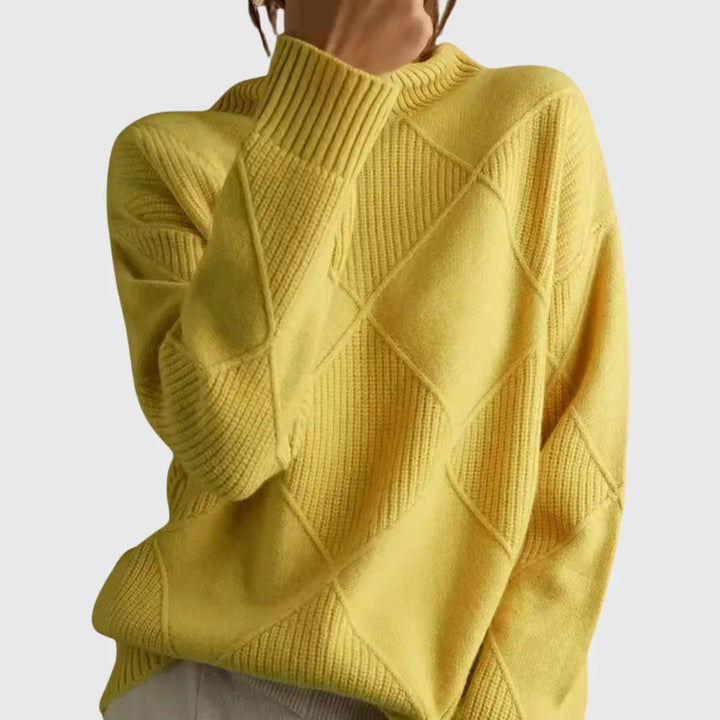Lauren | Pull luxe à col haut