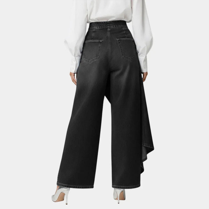 Martina | Jean taille haute à jambes larges