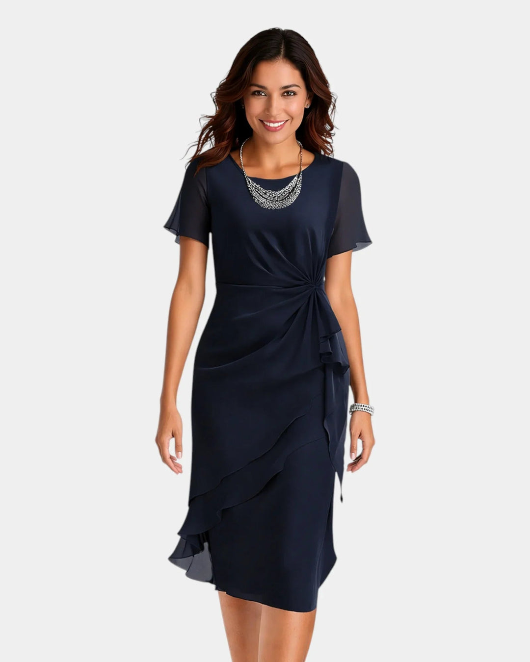 Marilou | Robe à taille froncée