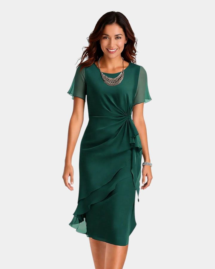 Marilou | Robe à taille froncée