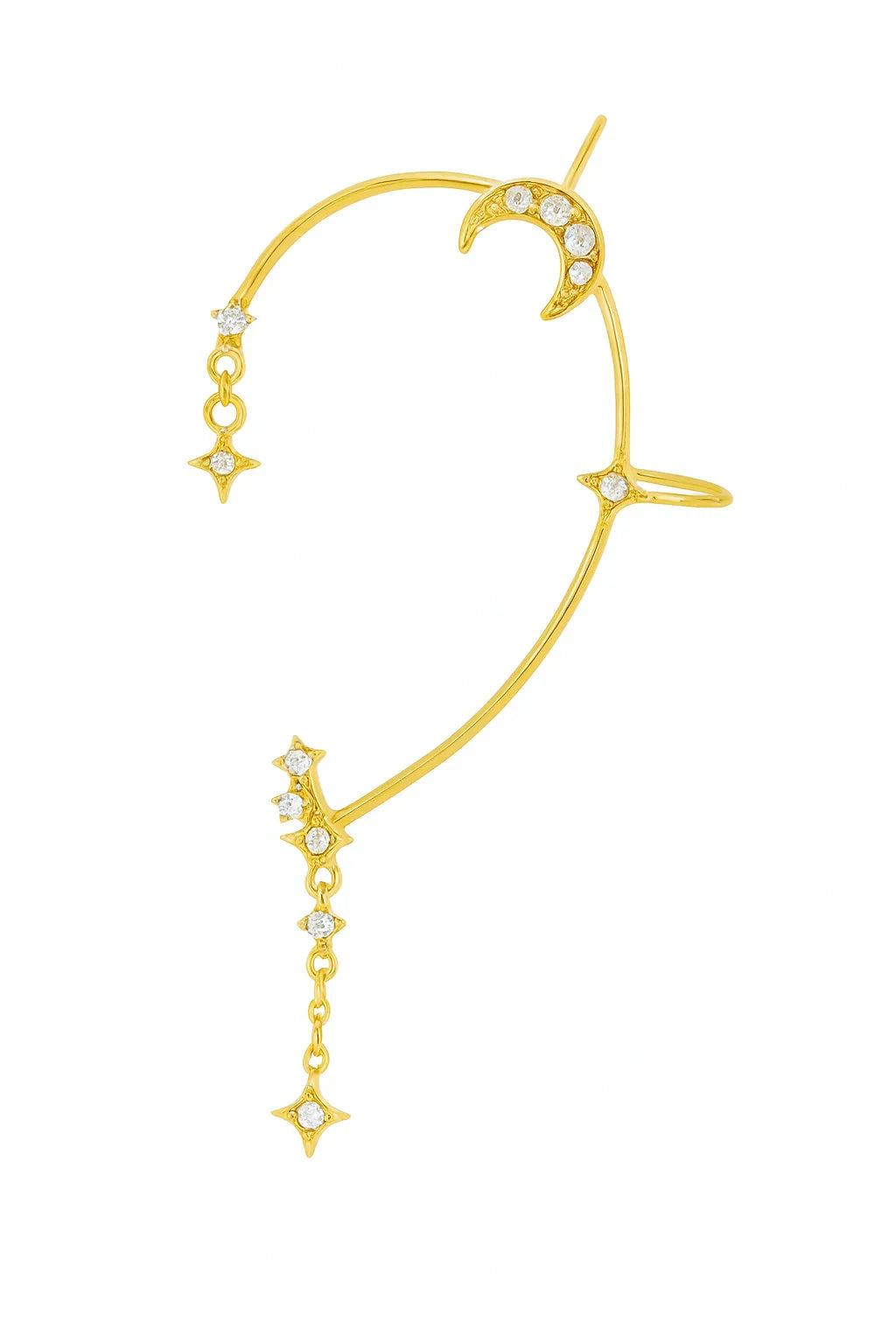Lola | Ear cuff lunaire