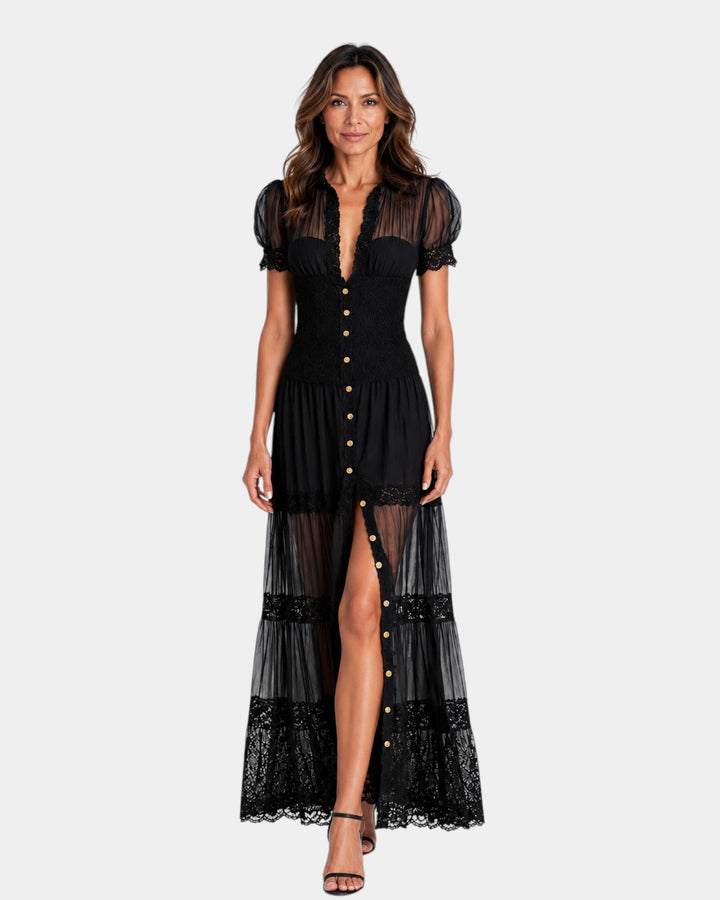Célia | Robe maxi élégante