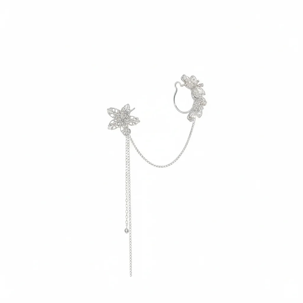 Eden | Ear cuff fleur