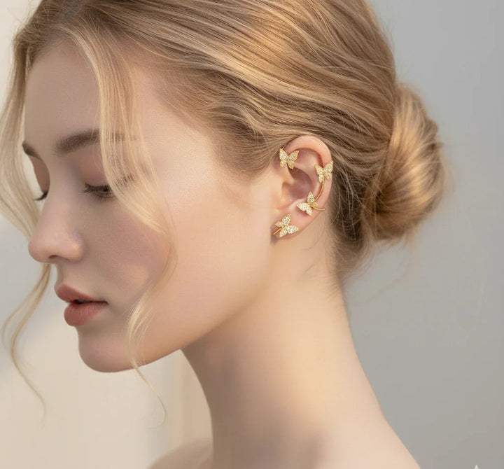 Geneviève | Ear cuff papillon