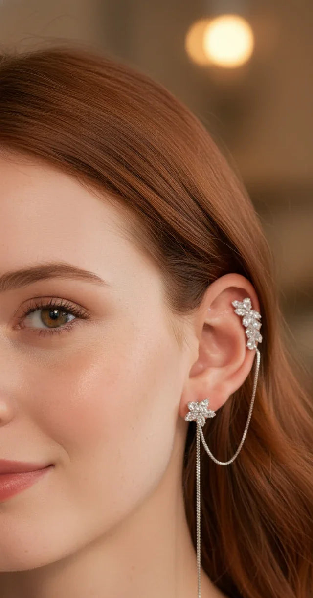 Eden | Ear cuff fleur