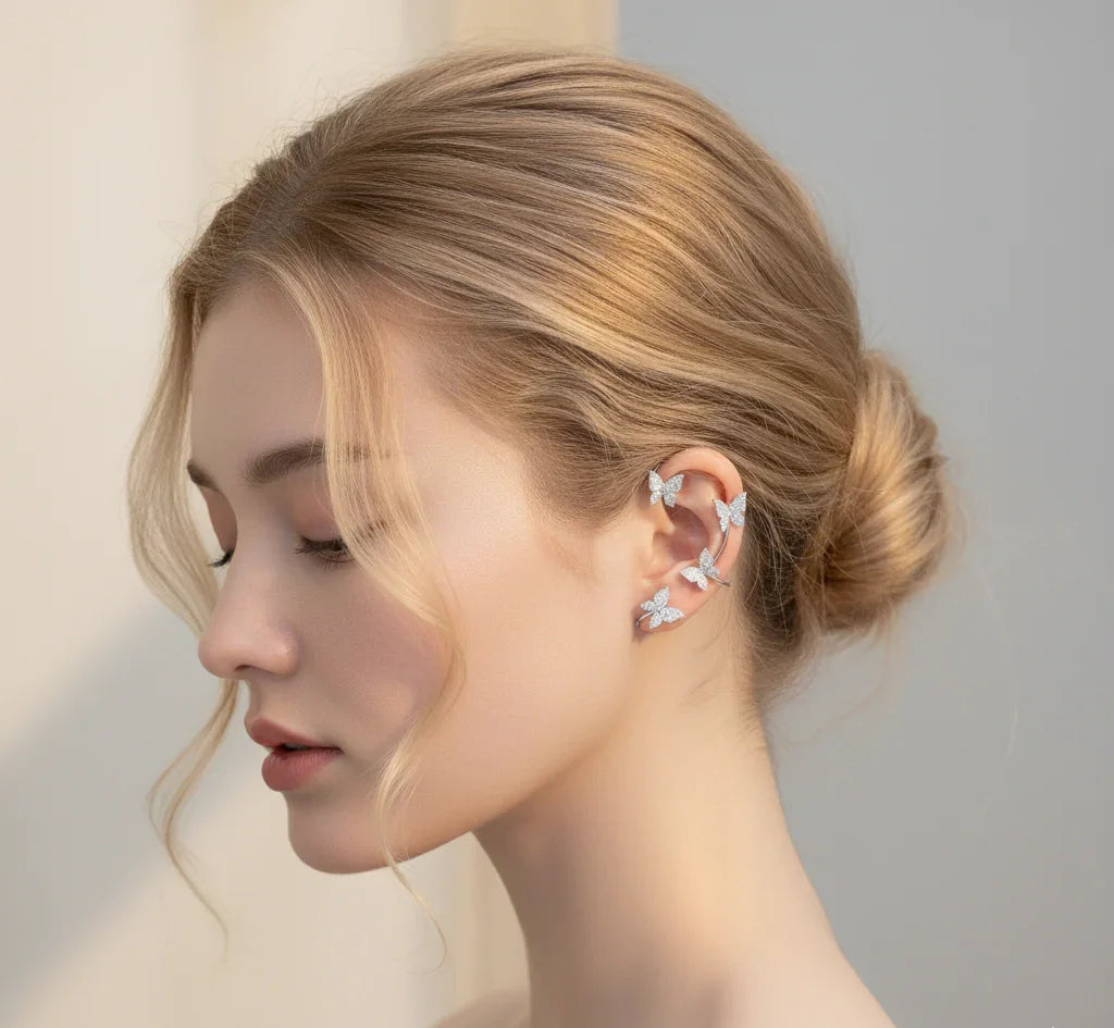 Geneviève | Ear cuff papillon