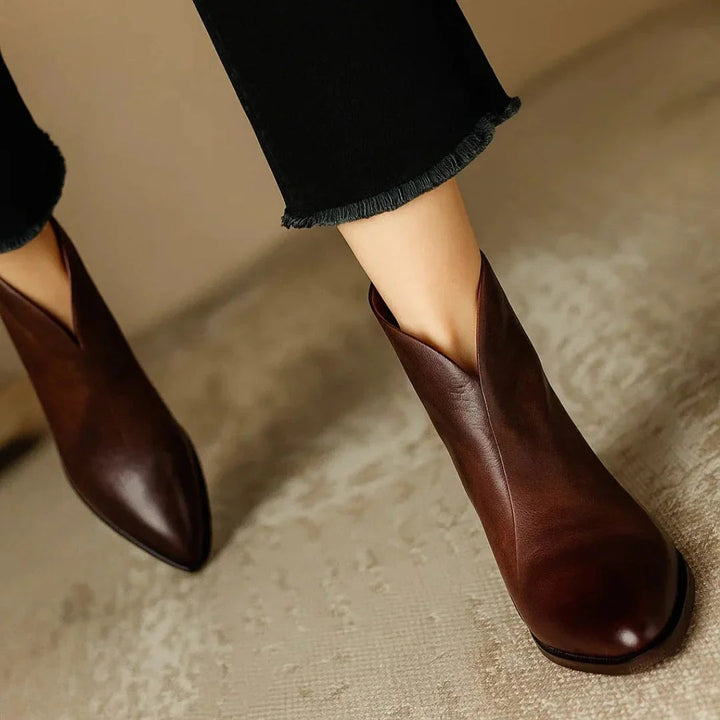 Viela | Bottines Orthopédiques en Cuir ⏐ Édition Premium