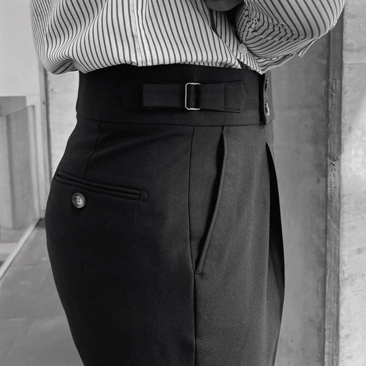 Edward | Pantalons Taille Haute Élégants