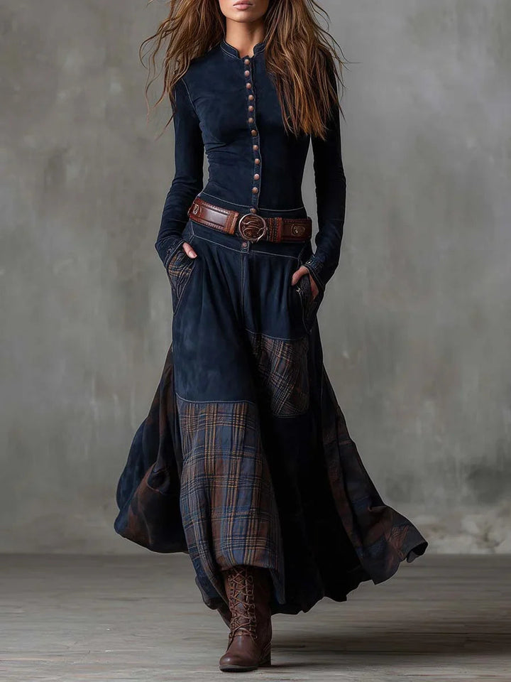 Leonora | Robe longue vintage