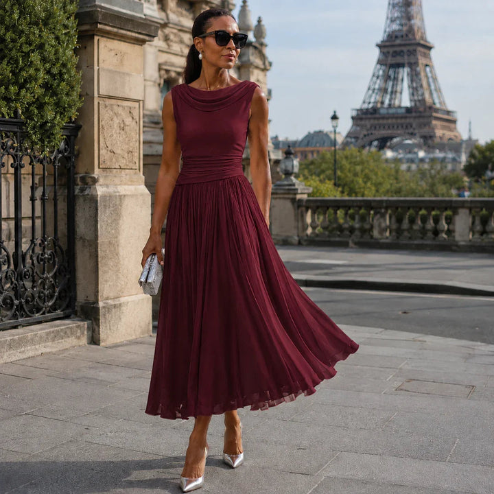 Odelinde | Robe midi élégante