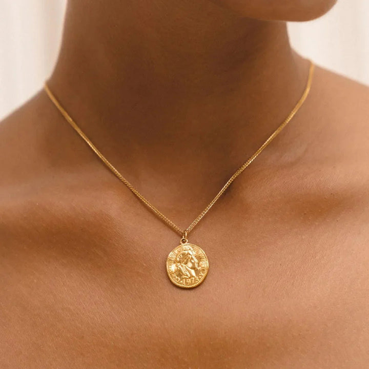 Bérénice | Collier Élégant en Pièce Ancienne