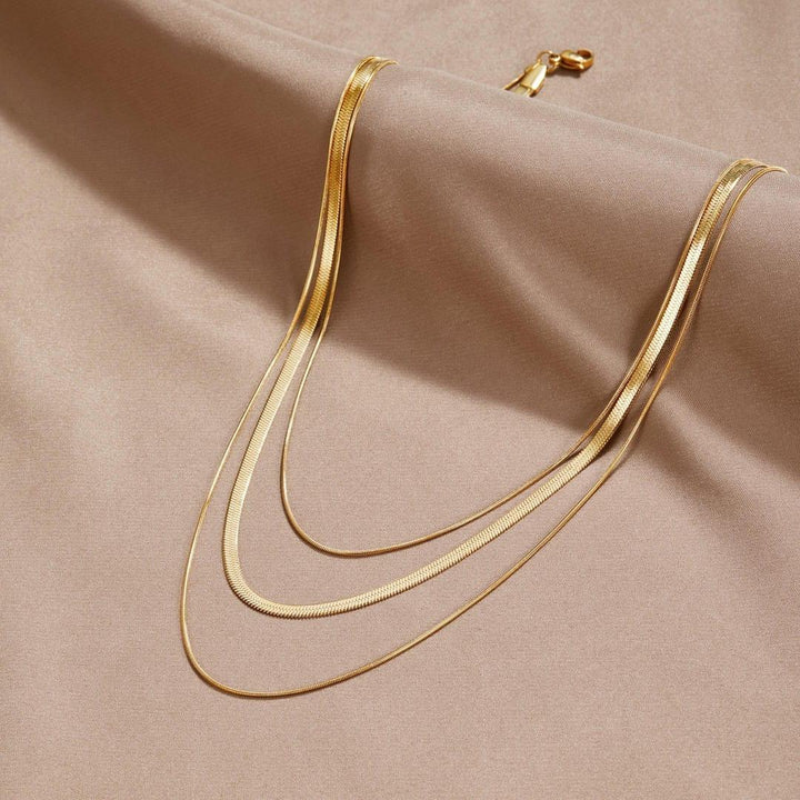 Esmée | Collier Multi-Couches en Or