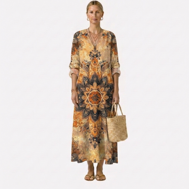 Dora™ | Vestido Floral Elegancia Natural